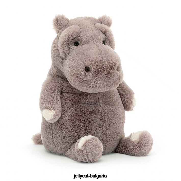 Jellycat мирта хипопотам лилаво 161 играчка