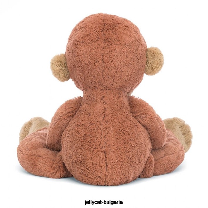 Jellycat понго орангутан портокал 392 играчка