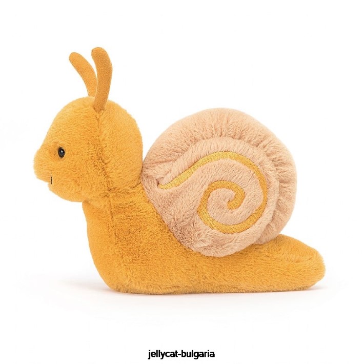 Jellycat пясъчен охлюв жълт 544 играчка