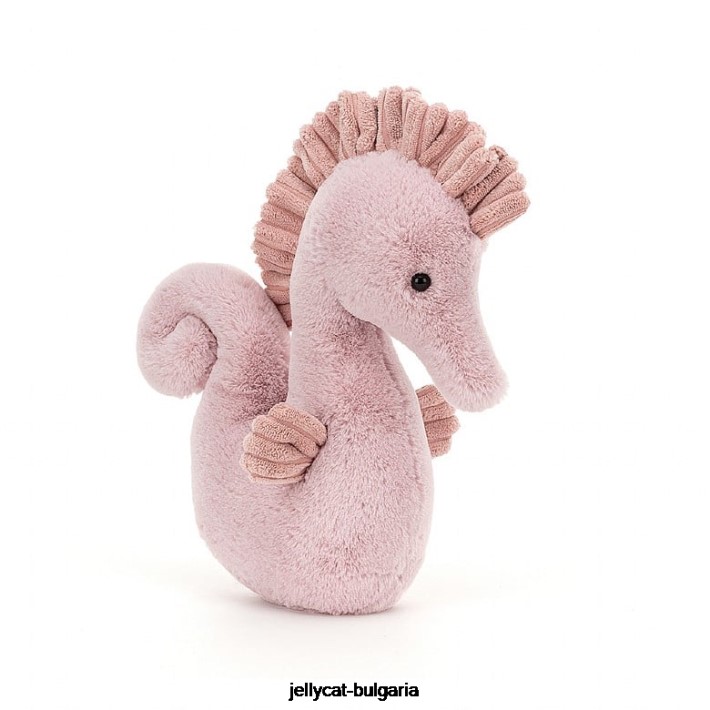 Jellycat сиена морско конче розово 467 играчка