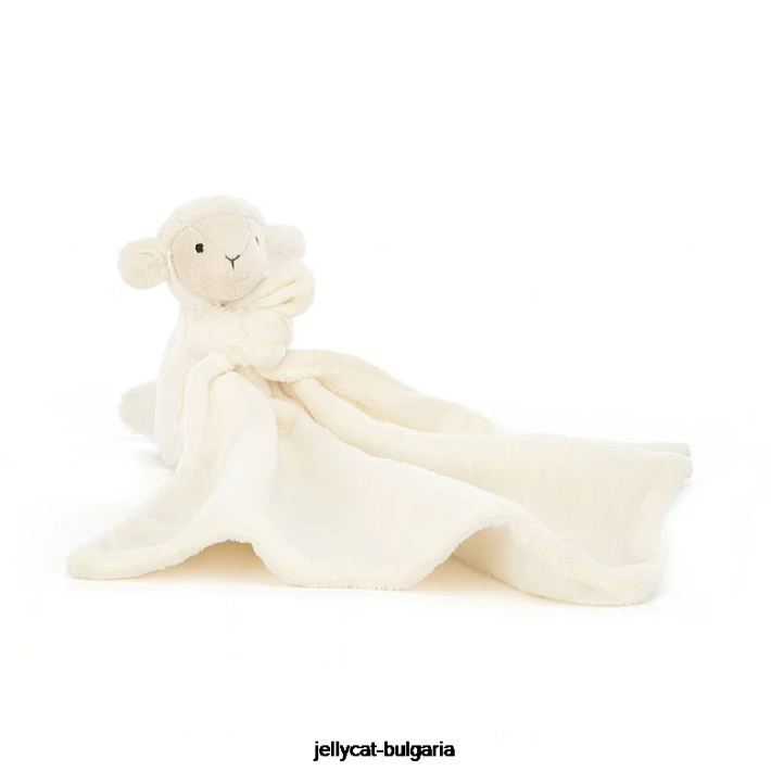 Jellycat срамежлив агнешки крем за залъгалка 280 играчка