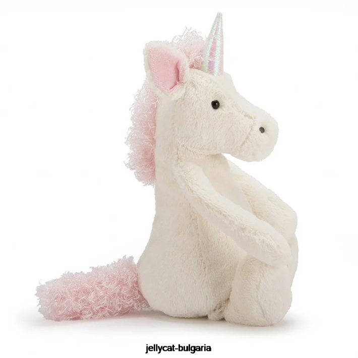 Jellycat срамежлив бял еднорог 145 играчка