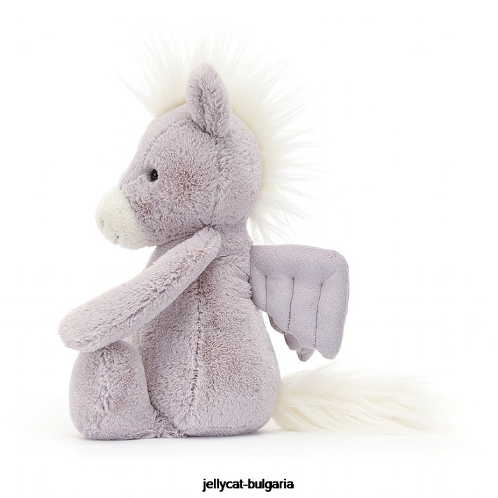 Jellycat срамежлив пегас люляк 250 играчка