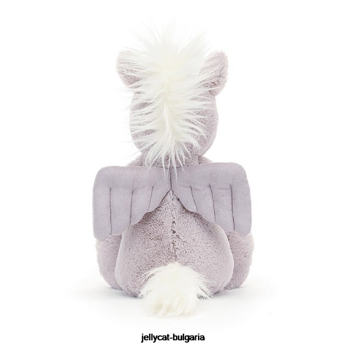Jellycat срамежлив пегас люляк 250 играчка