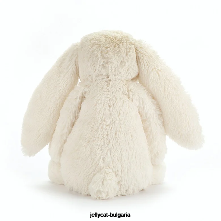 Jellycat срамежливо блестящо зайче крем 208 играчка