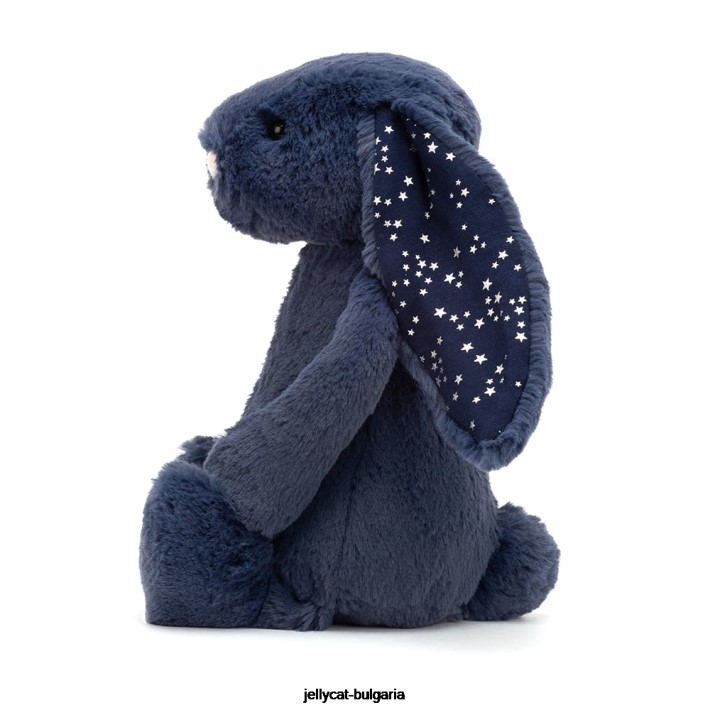 Jellycat срамежливо блестящо зайче сиво 461 играчка