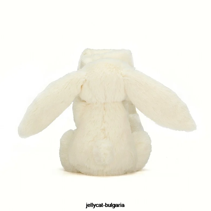 Jellycat срамежливо зайче залъгалка крем 310 играчка