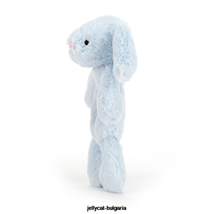Jellycat срамежливо зайче пръстен дрънкалка бежово 195 играчка