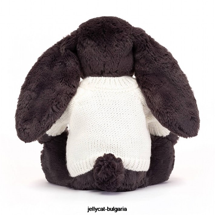 Jellycat срамежливо зайче с персонализирано кремаво мастило 517 играчка