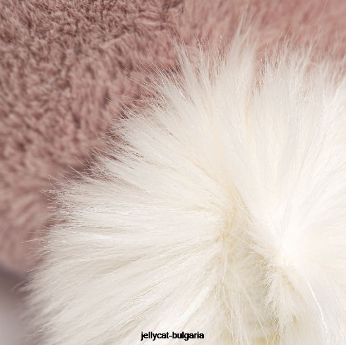 Jellycat срамежливо луксозно зайче розово розово 359 играчка