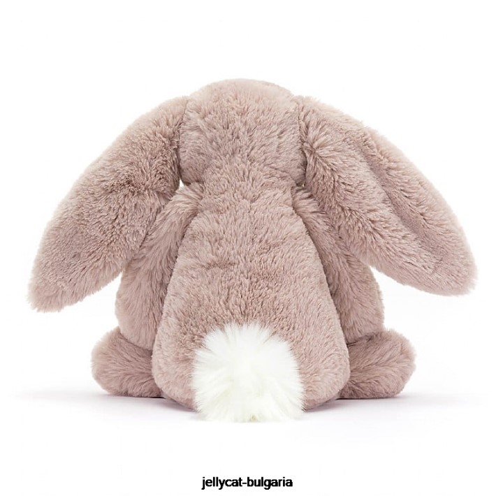 Jellycat срамежливо луксозно зайче розово розово 359 играчка