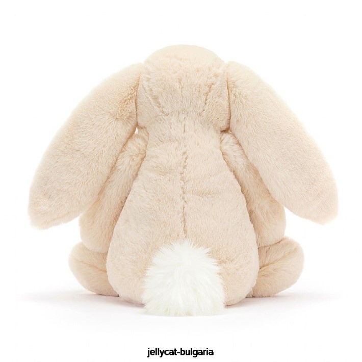 Jellycat срамежливо луксозно зайче розово розово 359 играчка
