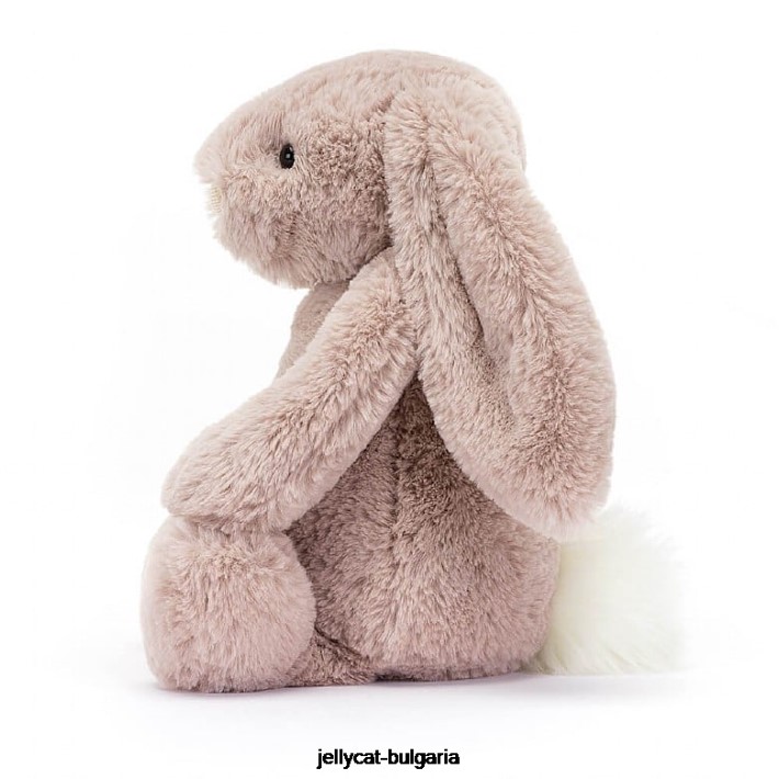 Jellycat срамежливо луксозно зайче розово розово 359 играчка