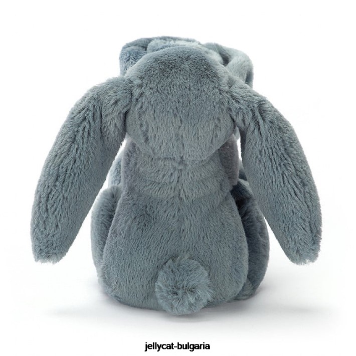 Jellycat срамежливо тъмно зайче залъгалка синьо 271 играчка