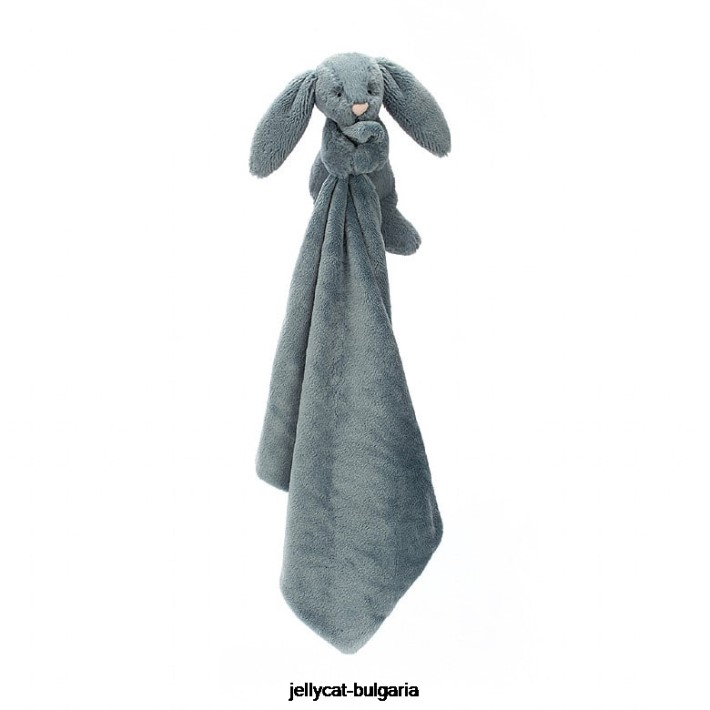 Jellycat срамежливо тъмно зайче залъгалка синьо 271 играчка