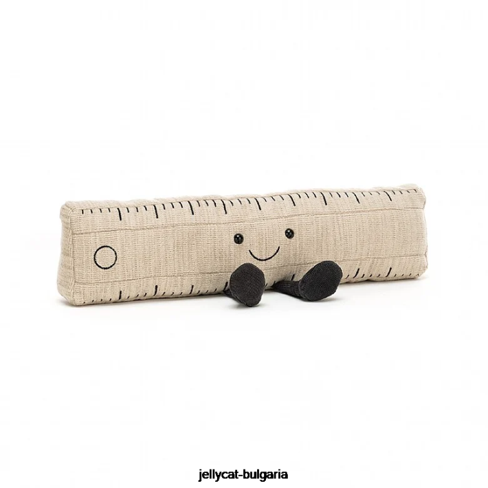 Jellycat умна канцеларска линийка бежова 481 играчка
