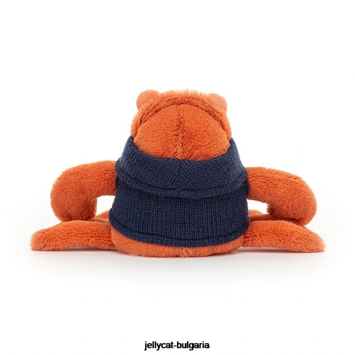 Jellycat уютен екипаж морско конче люляк 204 играчка