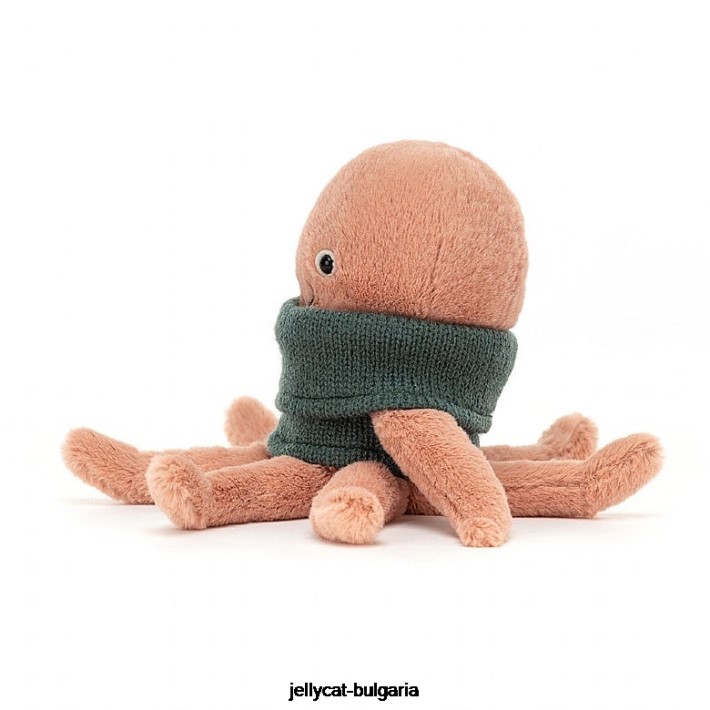 Jellycat уютен екипаж морско конче люляк 204 играчка
