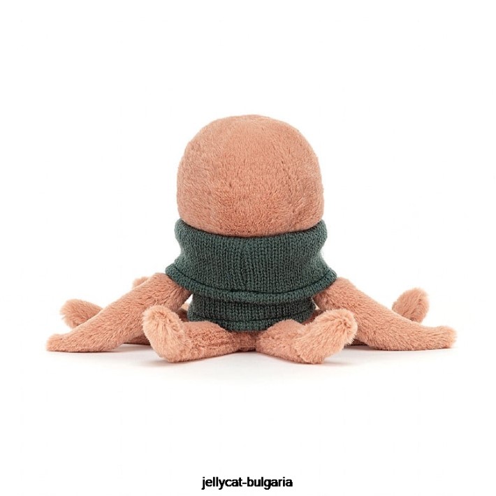 Jellycat уютен екипаж морско конче люляк 204 играчка
