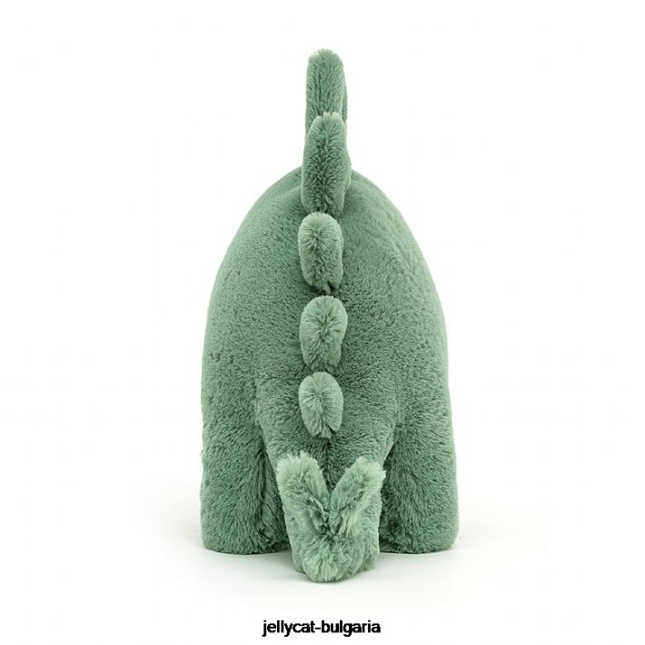 Jellycat фосилно зелен стегозавър 491 играчка