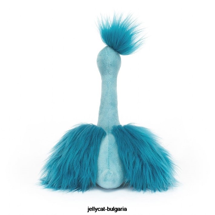 Jellycat фу фу щраусово розово 321 играчка