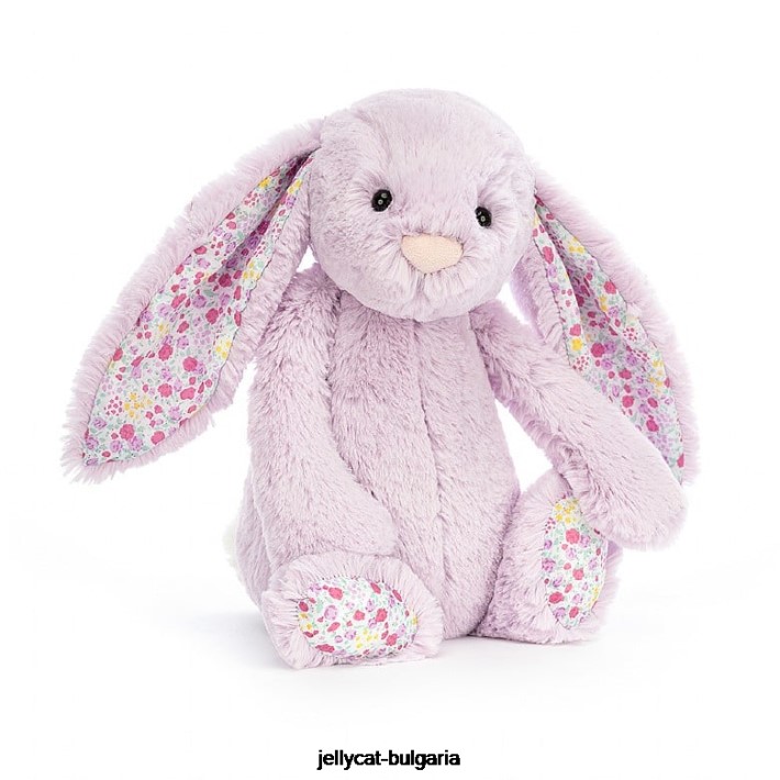 Jellycat цвят жасмин зайче лилаво 503 играчка