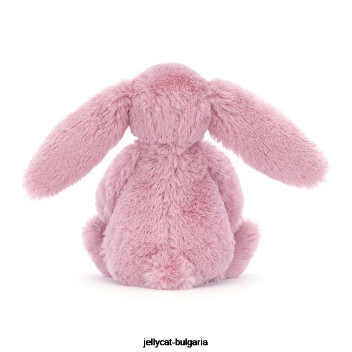 Jellycat цвят сърце руж зайче праскова 337 играчка
