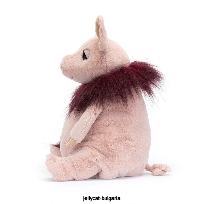 Jellycat черна котка glamorama 404 играчка