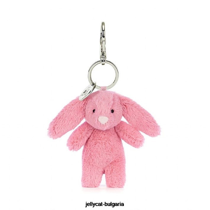 Jellycat чанта срамно зайче чар розово 24 аксесоар