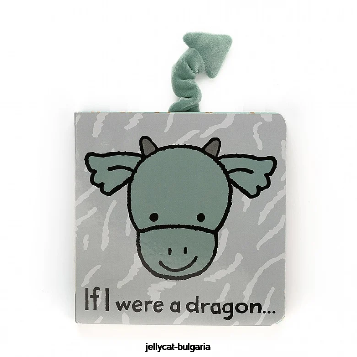 Jellycat kdybych byl dračí kniha vícebarevná 801 rezervovat