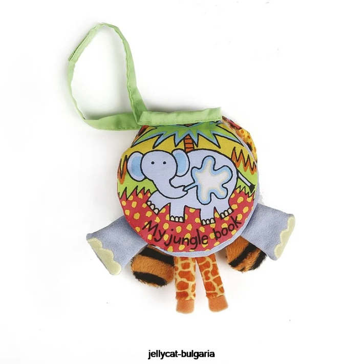 Jellycat moje kniha džungle vícebarevná 755 rezervovat
