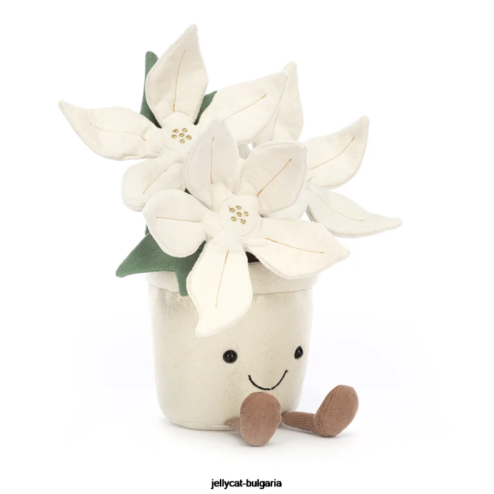 Jellycat забавна многоцветна златна коледна звезда 285 играчка