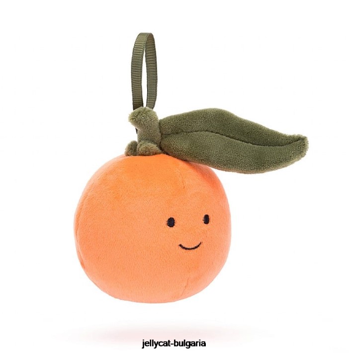 Jellycat празнична глупост клементин портокал 63 играчка