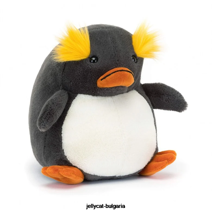 Jellycat maurice macaroni penguin black & cream 6 играчка