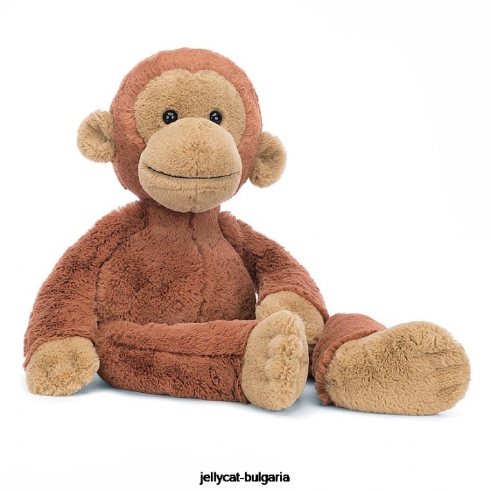 Jellycat понго орангутан портокал 392 играчка