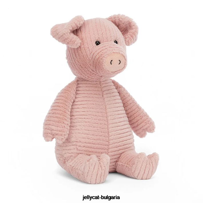 Jellycat quaxy розово прасе 368 играчка