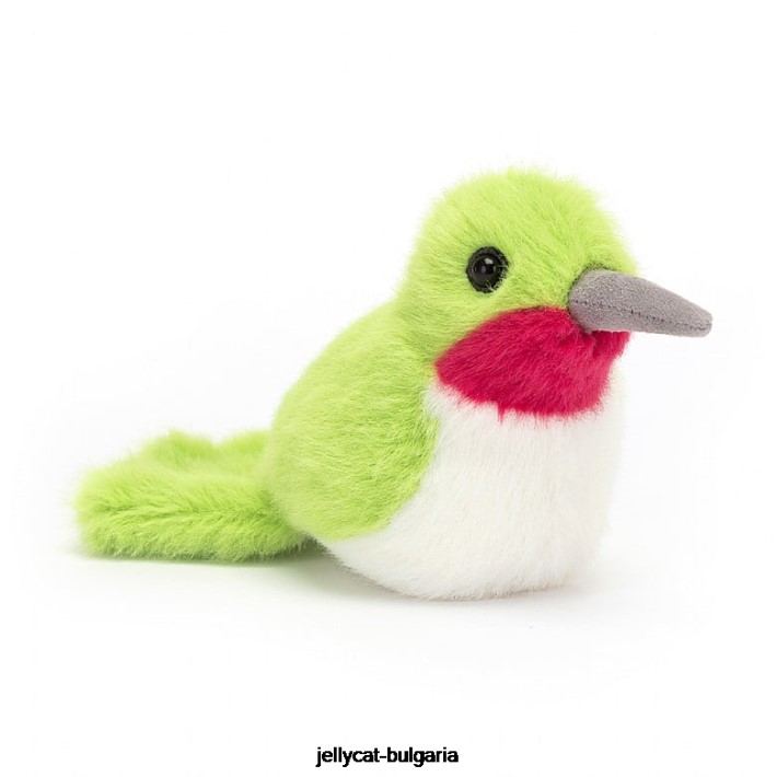 Jellycat птица колибри зелено 77 играчка