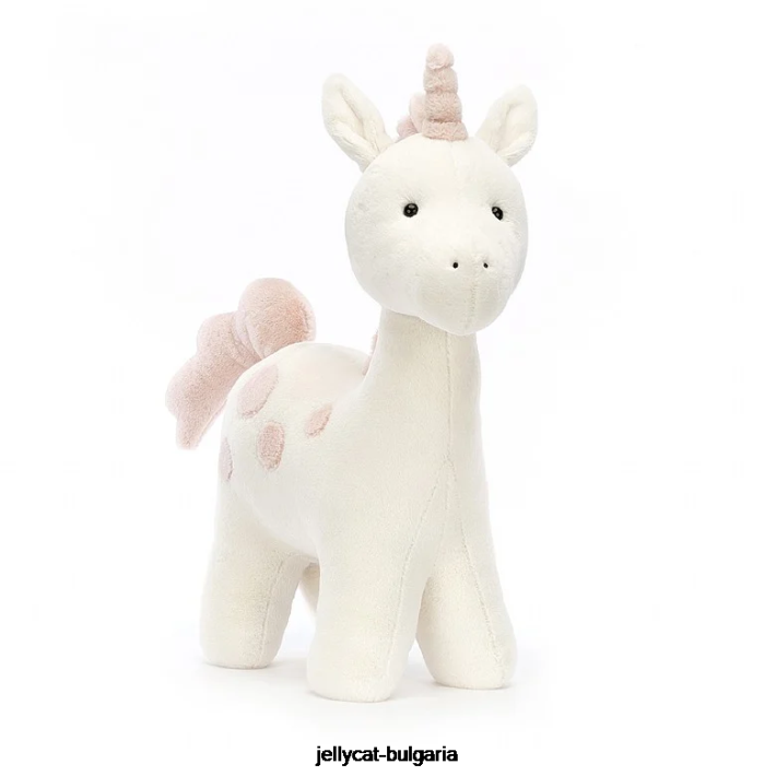 Jellycat голям петнист бял еднорог 462 играчка