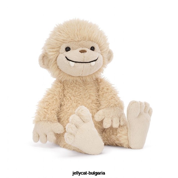 Jellycat бъки бигфут бежово 101 играчка