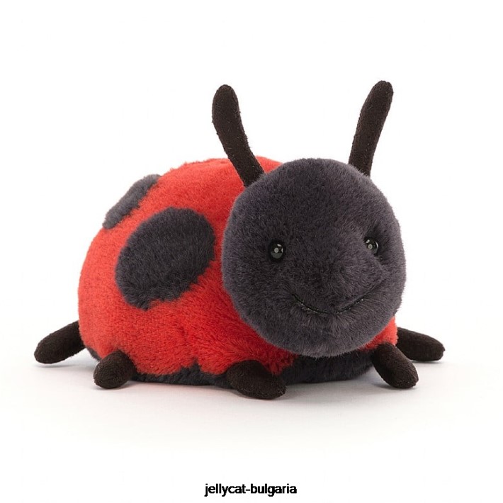 Jellycat лейла калинка червена 129 играчка