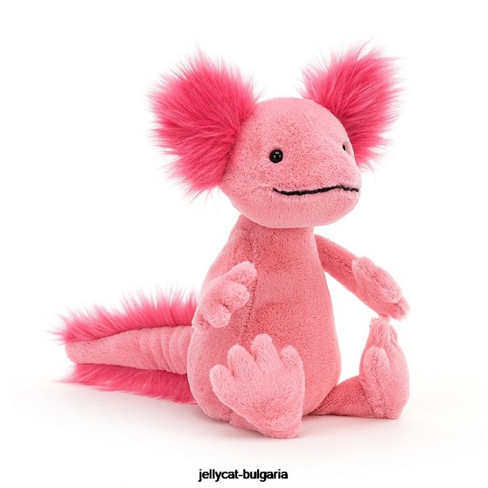 Jellycat алиса аксолот розово 78 играчка