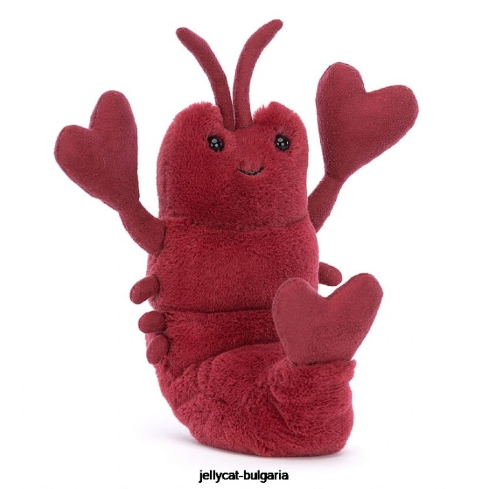 Jellycat love-me омар червено 81 играчка
