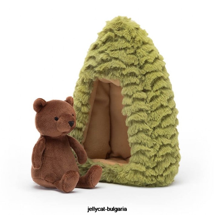 Jellycat горска фауна мечка кафява 308 играчка