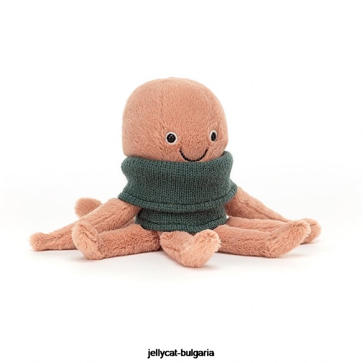 Jellycat уютен екипаж октопод кайсия 231 играчка