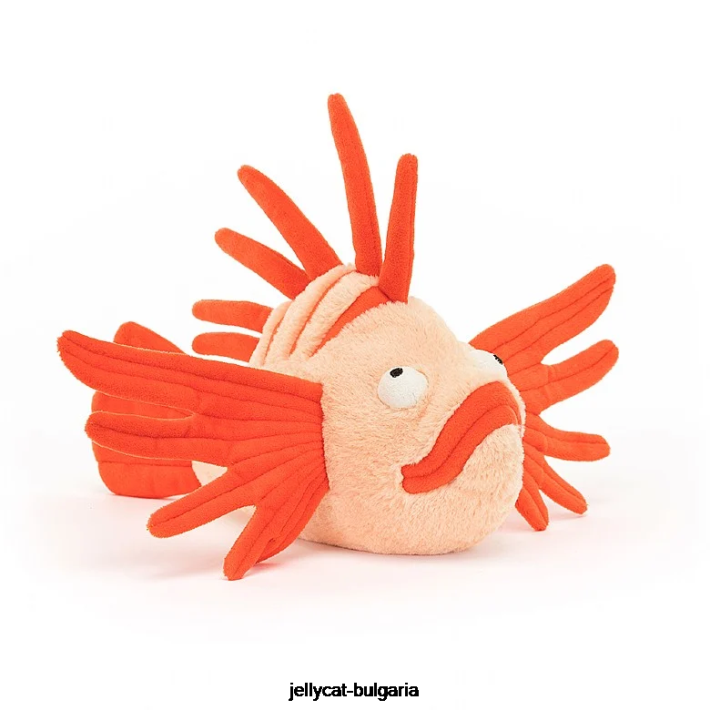 Jellycat lois lionfish червено 449 играчка