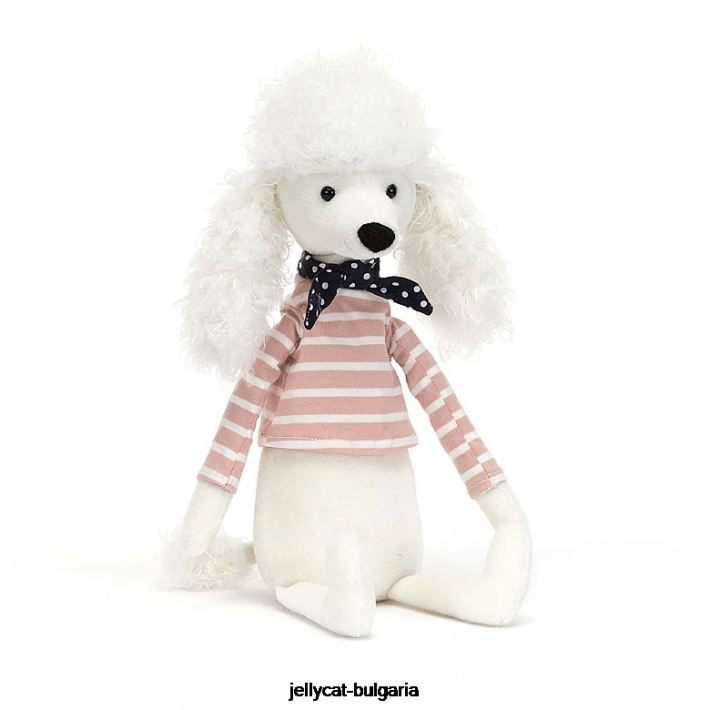 Jellycat битник приятел пудел крем 239 играчка