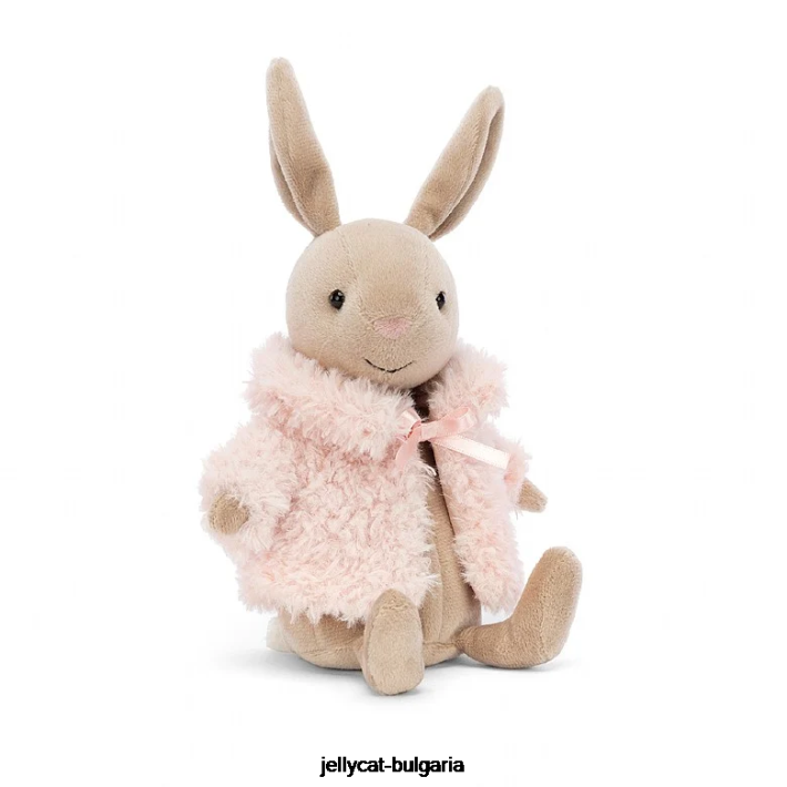 Jellycat удобно палто зайче бежово 279 играчка