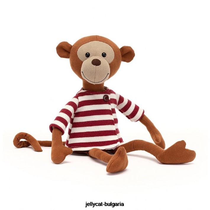 Jellycat Мадисън маймунско кафяво 426 играчка