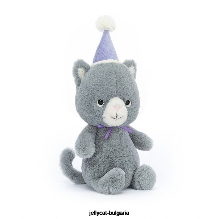 Jellycat многоцветна котка jollipop 254 играчка