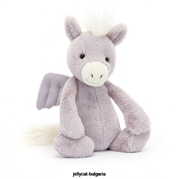 Jellycat срамежлив пегас люляк 250 играчка